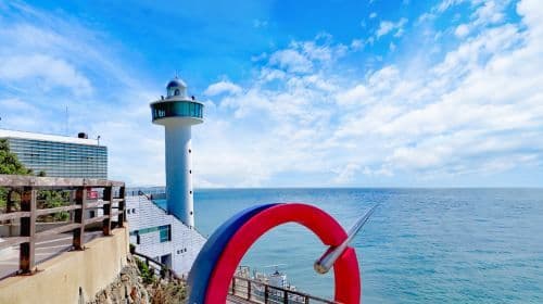 Busan Taejongdae Hydrangea X Songdo Sea cable car X Gamcheon Culture Village X Gwangalli Beach