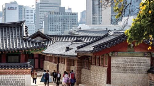 Passeggiata nella Capitale Storica e Tour dello Street Food | Tour giornalieri di Gyeongbokgung Palace, Bukchon Hanok Village e Gwangjang Market