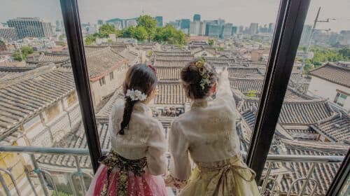Historic Capital Stroll & Street Food Tour | Gyeongbokgung Palace & Bukchon Hanok Village & Gwangjang Market Day Tours
