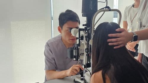Chequeo ocular premium en Seúl (para visitantes internacionales)