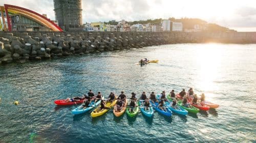 1,5 ore di kayak sull'isola di Liuqiu [Esperienza SUP e Canoa | Attività acquatica Mathison]