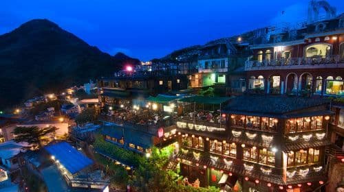 Departing from Taipei | 1-day tour to Shifen Old Street + Shifen Waterfall Park + Jiufen Old Street + Yehliu Geopark Day Tours