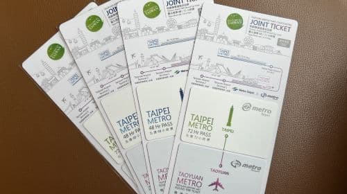 Essentiel pour voyager à Taïwan | Réservé aux non-ressortissants taïwanais uniquement | Billet aller-retour MRT de l'aéroport de Taoyuan & Pass Taipei Metro 48/72 heures