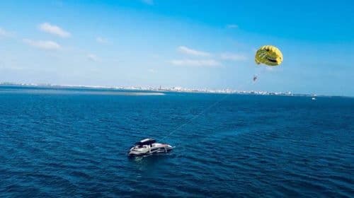 Parasailing experience in the Penghu Islands [2025 Penghu Fireworks Festival]