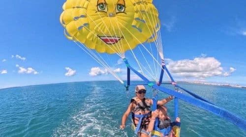 Parasailing experience in the Penghu Islands [2025 Penghu Fireworks Festival]