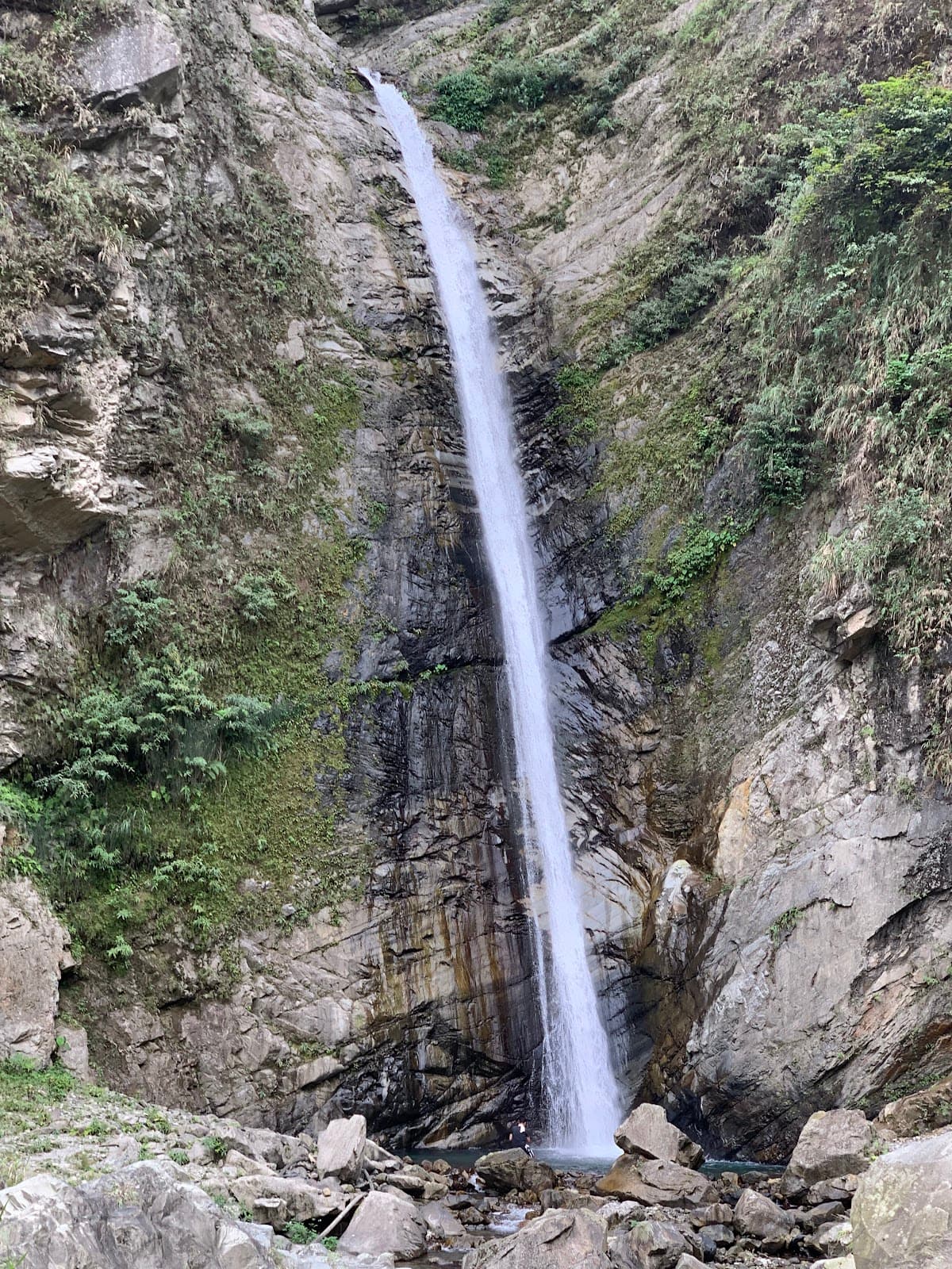 Shuanglong waterfalls