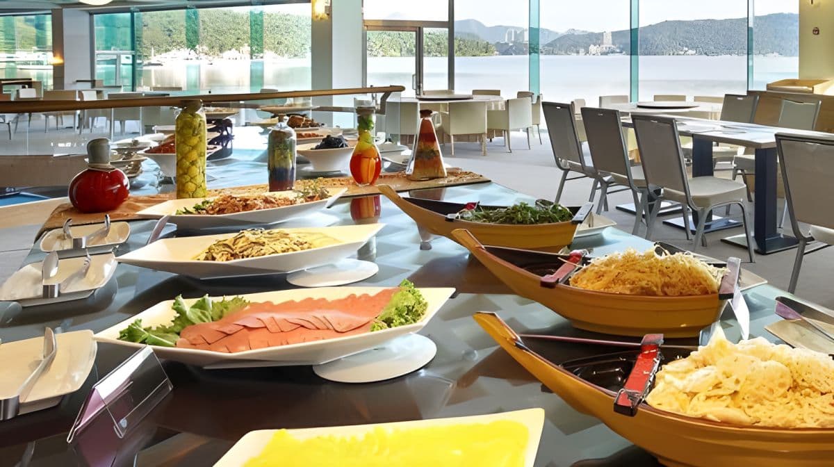 Sun Moon Lake Lealea Garden Hotel - Fish & Algae Restaurant - Menü für 2 Personen (kein Feiertagszuschlag)