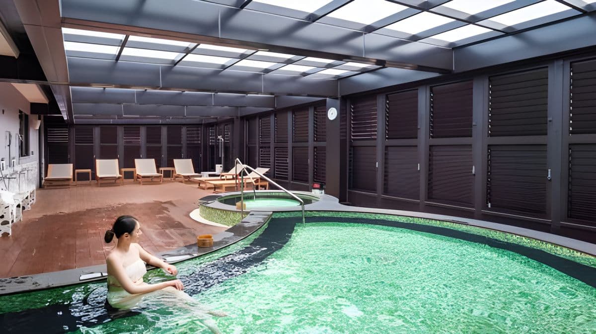 Sun Moon Lake Lealea Wyndham Hot Spring Hotel 2인 공용 온천 입욕 120분 이용권 (주말/공휴일 추가 요금 없음)
