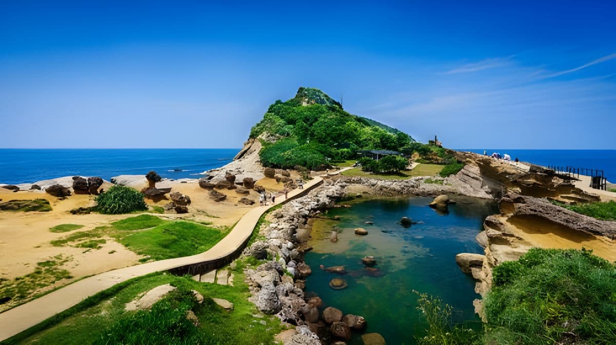 Yehliu Geopark + Shifen Old Street + Jiufen Old Street Tagestour [8-stündige private Charter in Taipeh] Tagestouren