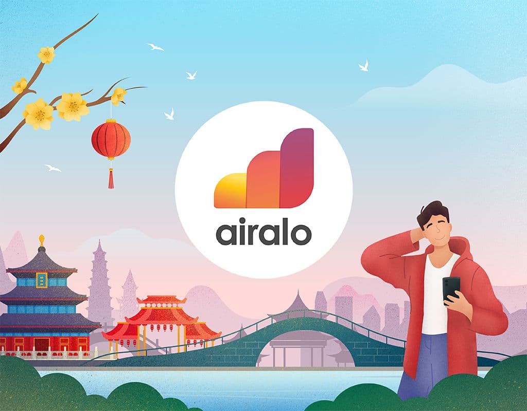 Pacote Airalo China e-Sim