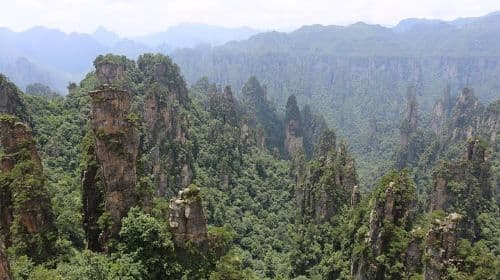Glass Bridge,Yuanjiajie Avatar Mountain&Tianzi Mountain day tour