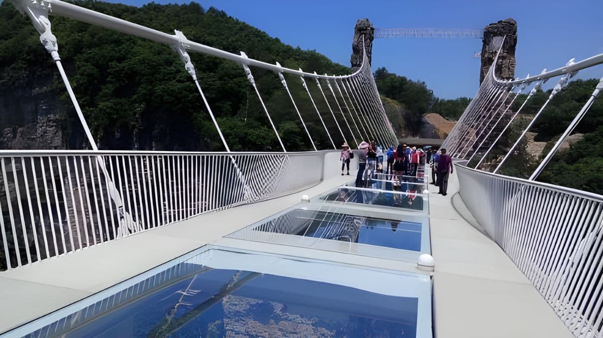 Glass Bridge, Yuanjiajie Avatar Mountain & Tianzi Mountain 日帰りツアー