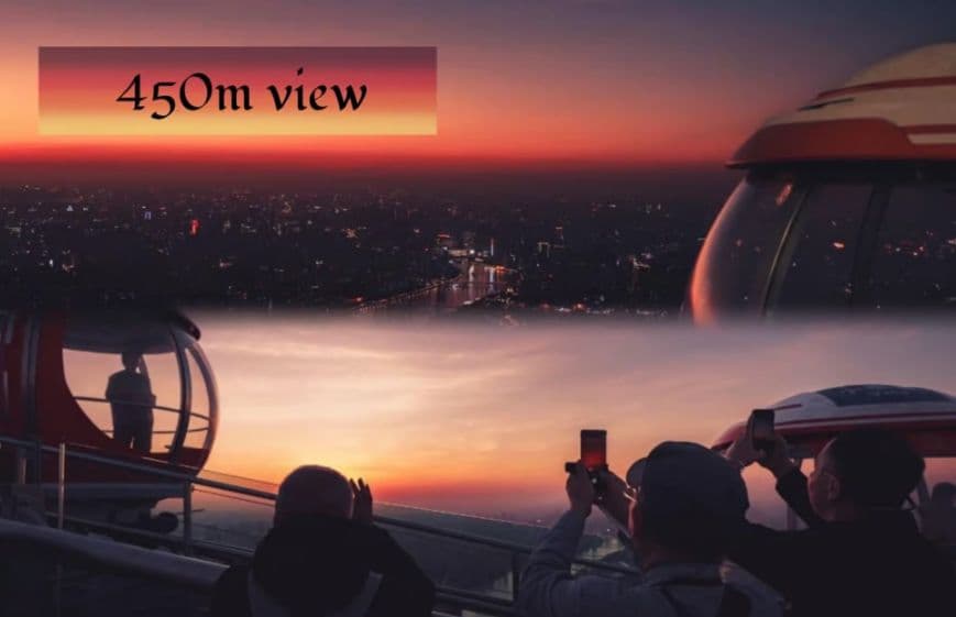 Guangzhou:Canton Tower skyview Ticket 433m/450m/488m