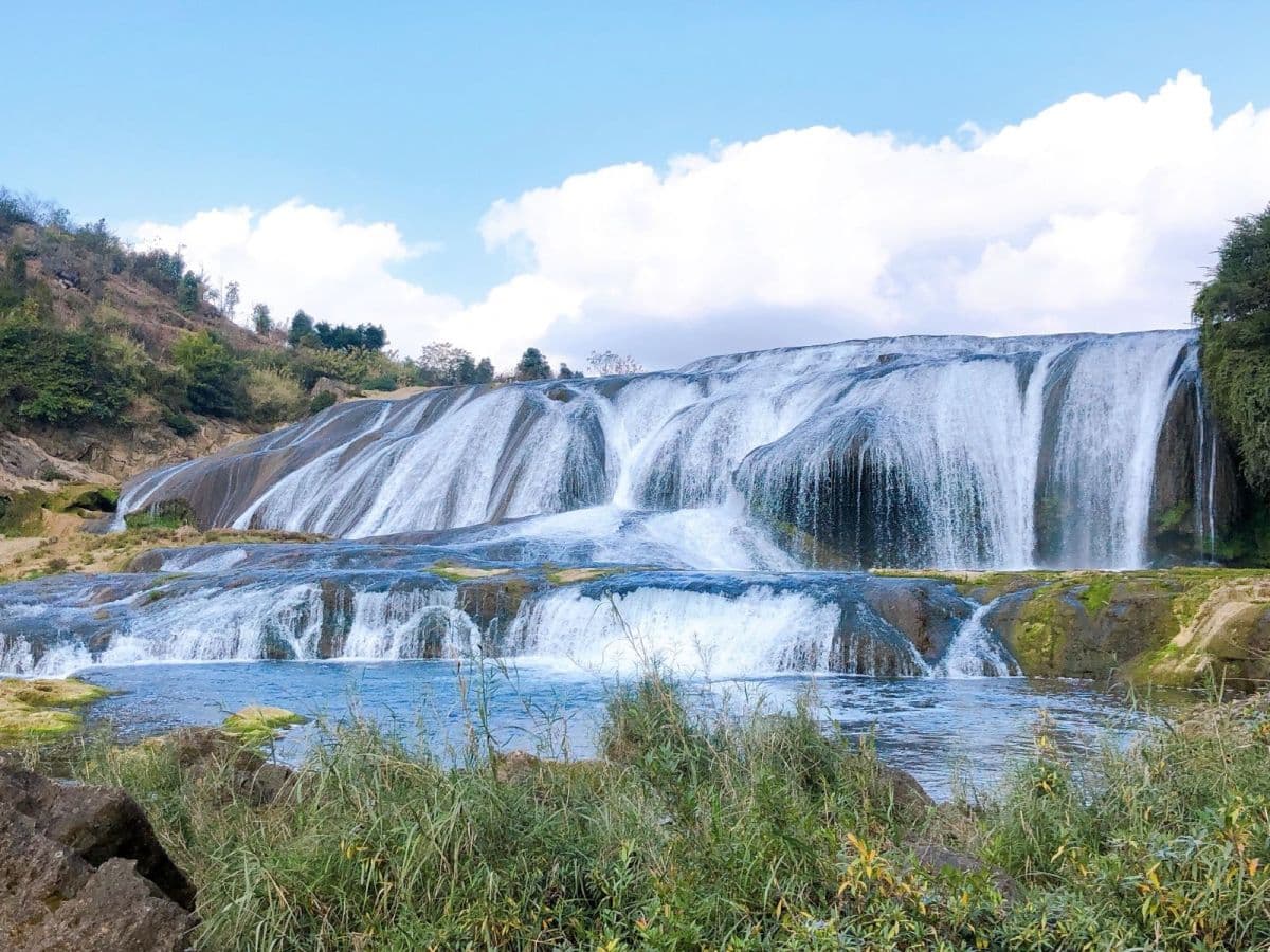 Entrada de día para el Área Escénica de la Cascada Huangguoshu en Guizhou (incluye autobús turístico) + Escalera mecánica