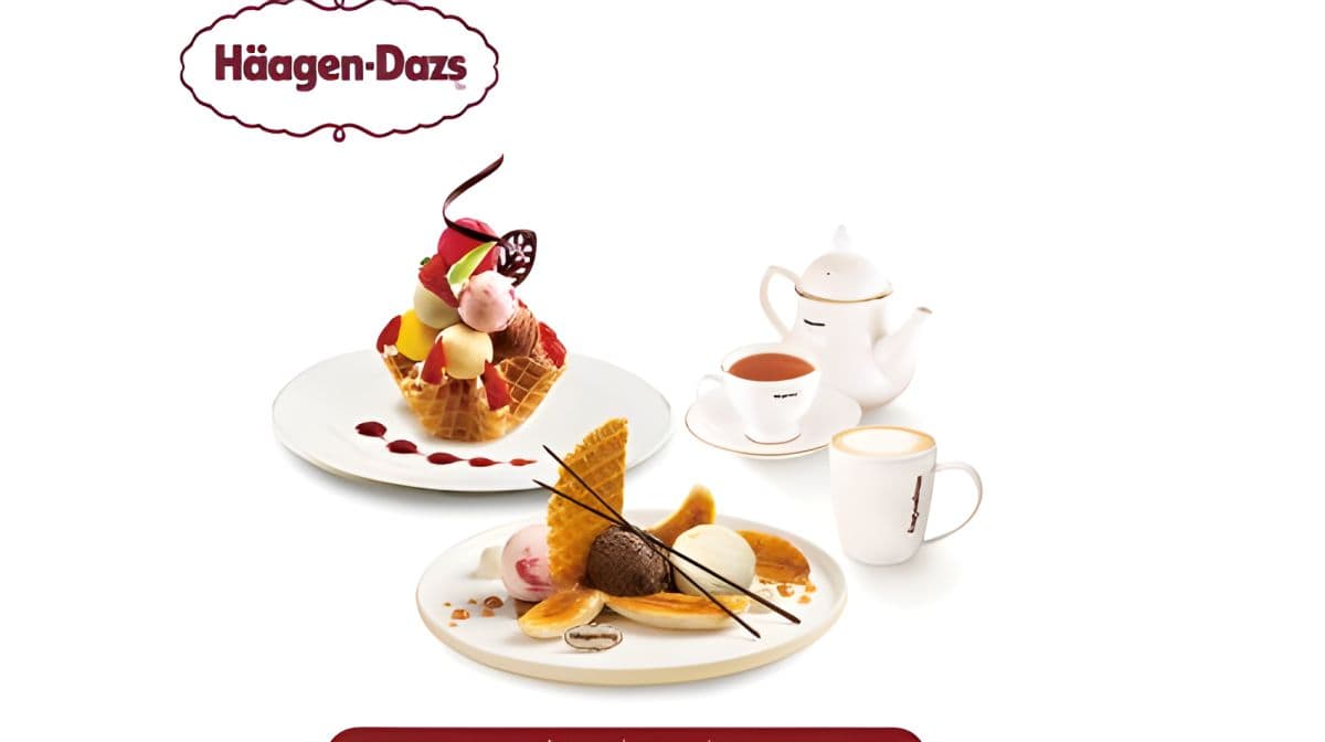 Opzione tè pomeridiano Haagen-Dazs per due (da consumare in loco) Coupon Xike