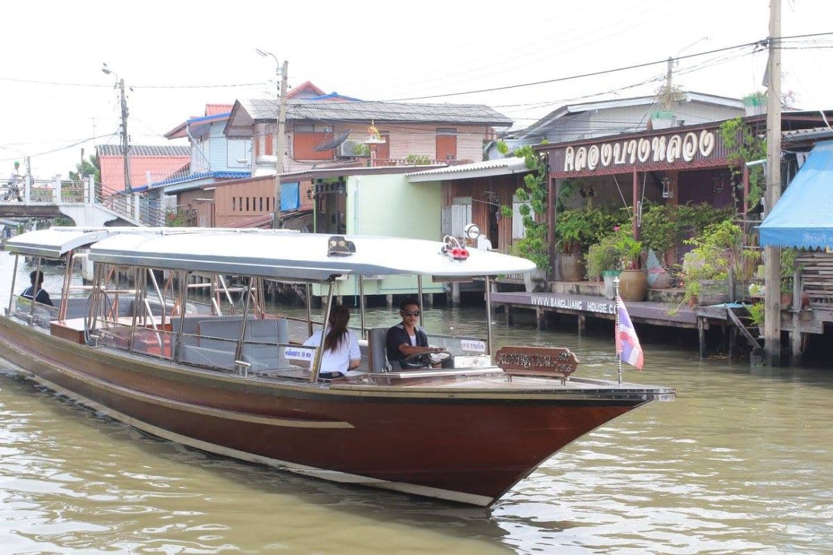 (Free eSIM) Half Day Bangkok Canal tour with Halal Buffet Lunch