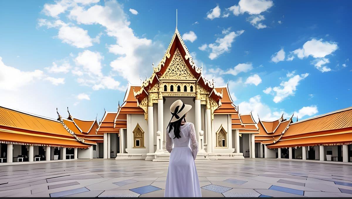 Tour de 3 templos icónicos: Tour grupal al Grand Palace + Wat Arun + Wat Paknam con almuerzo incluido