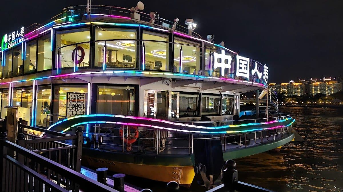 Pearl River Cruise Ticket – Night Views of Canton Tower & Guangzhou Skyline