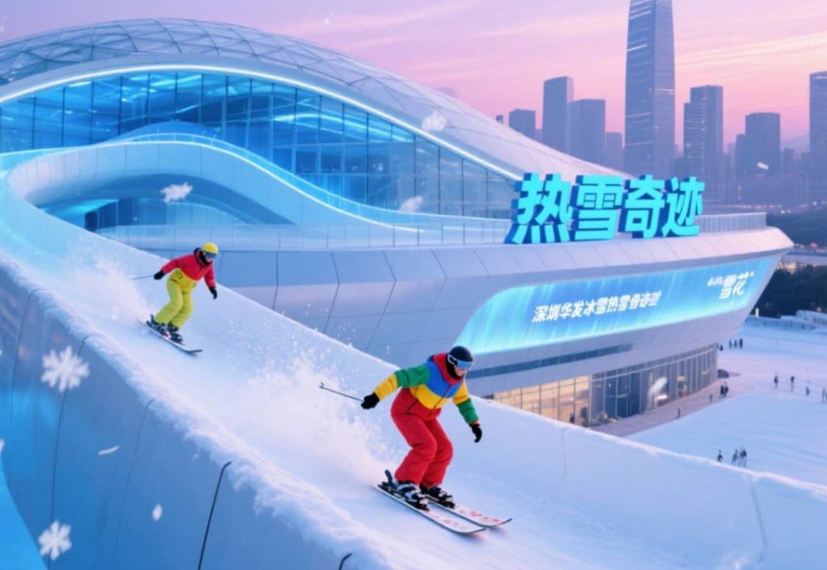 Shenzhen: HUAFA MIRACLE OF THE HOT SNOW- Ski Pass