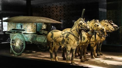 Terracotta Warriors + Bronze Chariots and Horses in Lishan Garden + Huaqing Palace + "Tuo Ling Legend" Show / "Song of Everlasting Sorrow" Show|Private charter tour Day Tours