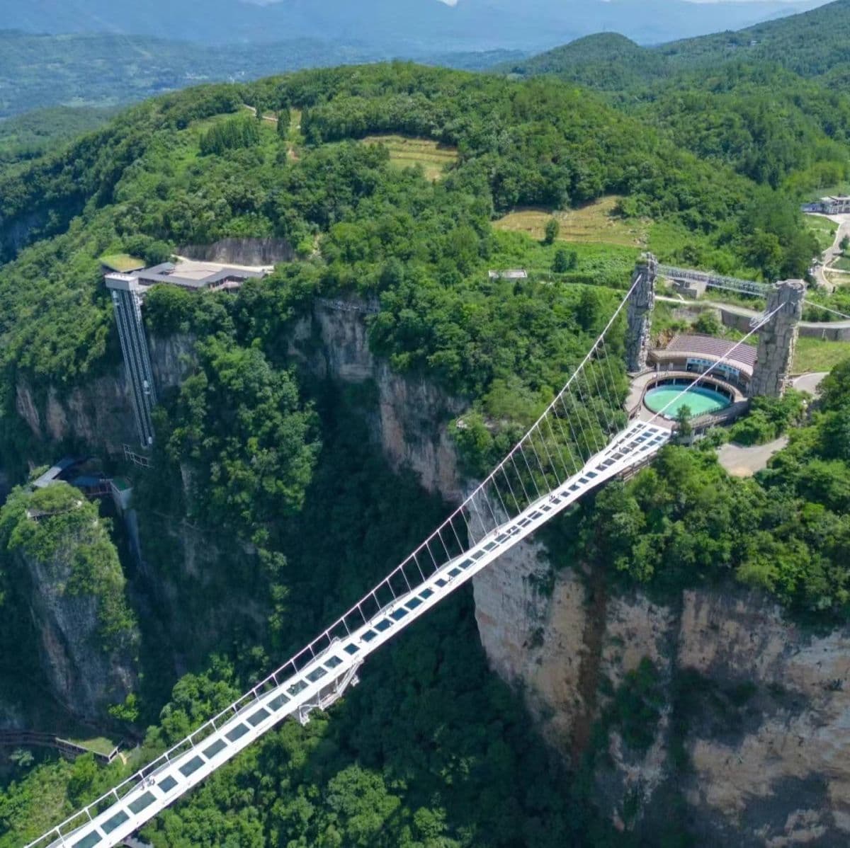 Zhangjiajie Grand Canyon Glass Bridge Route B + Experience Package