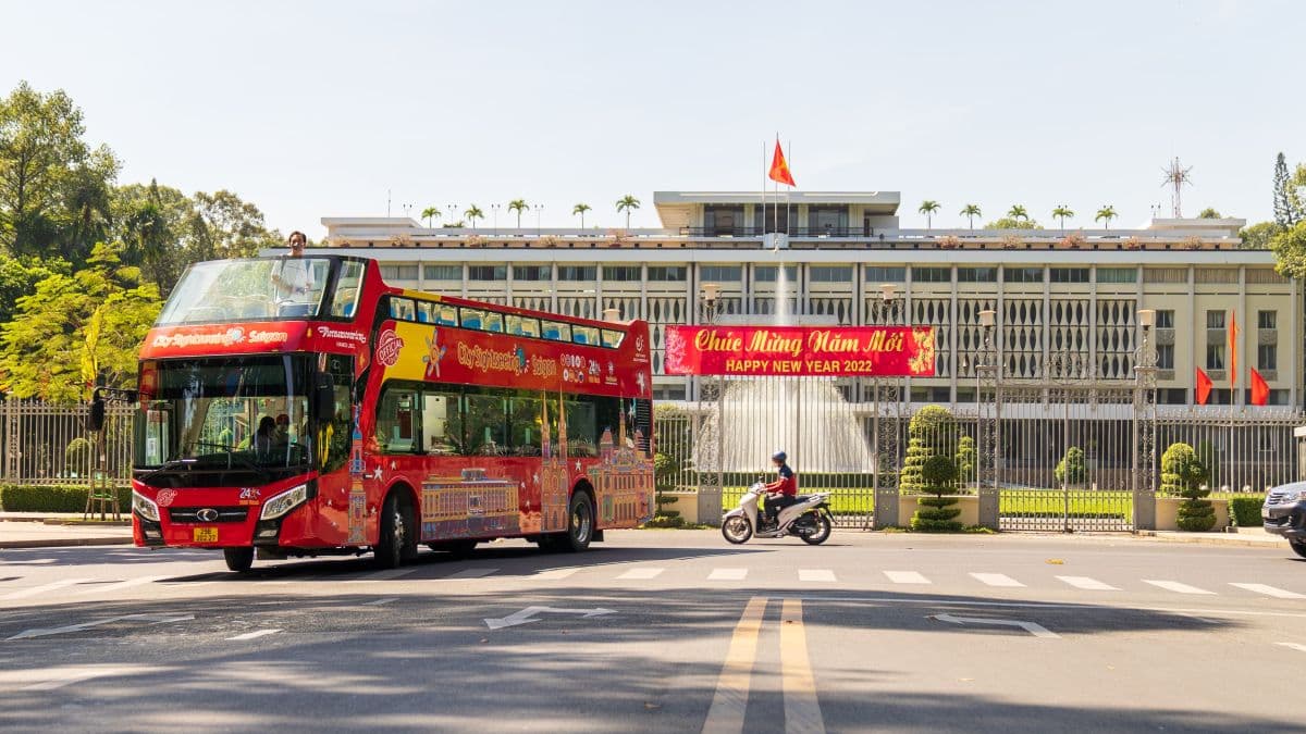 Ho Chi Minh - City Sightseeing Double-Decker Bus Ticket