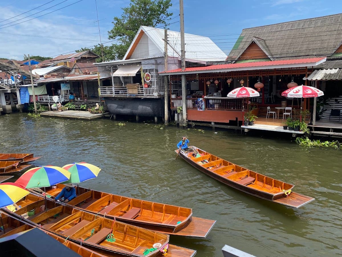 Excursion culturelle d'une journée complète : Bangkok, Damnoen Sky et marché flottant