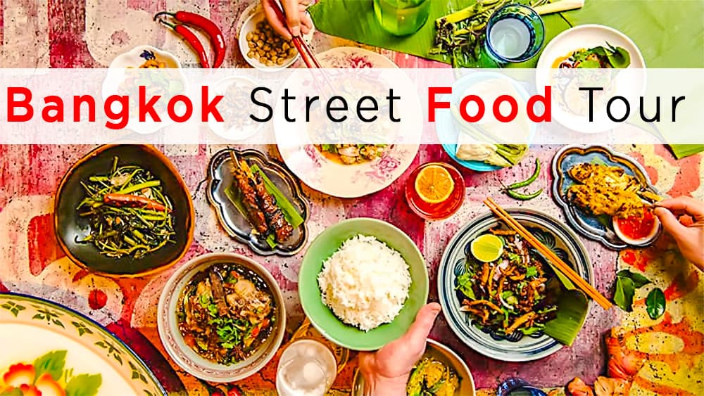 Bangkok Street Food and Night Lights by Tuk Tuk