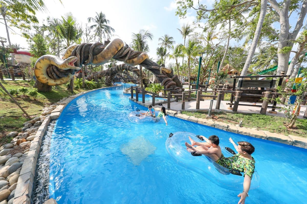 Entdecken Sie Phu Quoc 4 Inseln per Schnellboot, Aquatopia Water Park und Hon Thom Seilbahn
