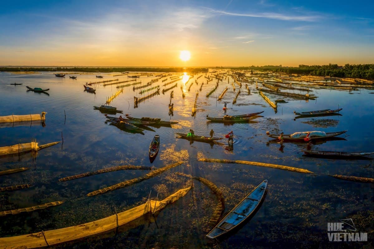Discover Sunset on Tam Giang Lagoon