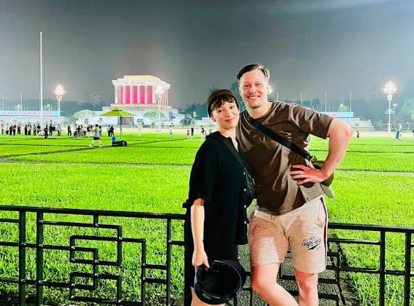 Hanoi Vespa Sunset Tour met lokaal eten en Train Street
