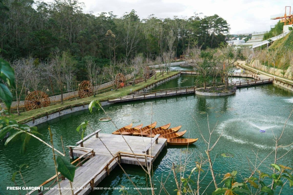 Ingresso para o Fresh Garden em Da Lat