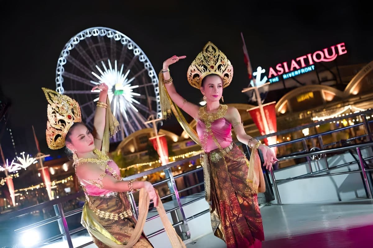 Bangkok: Cruzeiro com Jantar no White Orchid Chao Phraya com Cerveja liberada