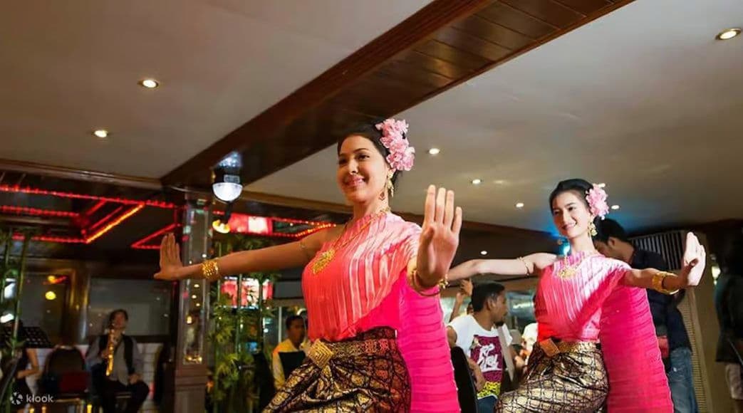 Bangkok: White Orchid Chao Phraya Dinner Cruise met gratis bier