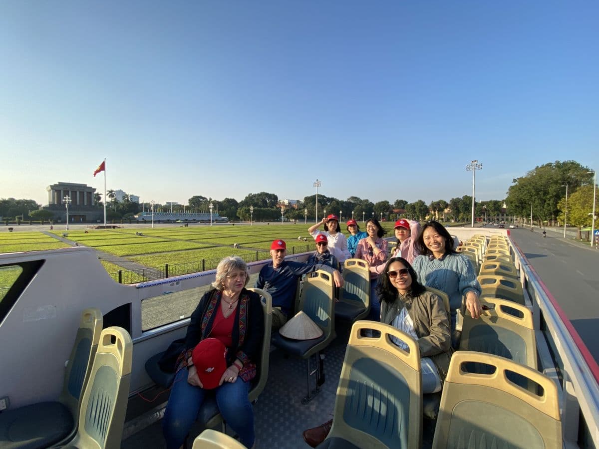 Ha Noi - City Sightseeing Double-Decker Bus Ticket