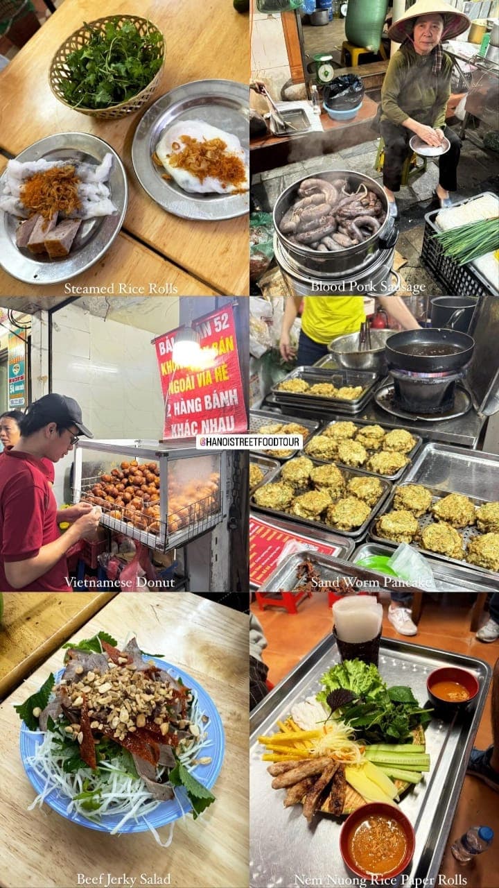 Hanoi: Street Food Walking Tour & Water Puppet Show