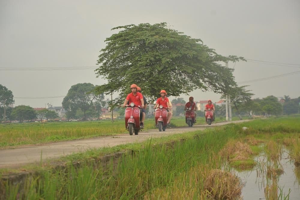 Hanoi Bat Trang Ceramic Village And Outskirts by Authentic Vespa