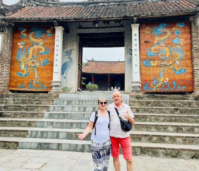 Hanoi Co Loa Citadel und Umland mit der authentischen Vespa
