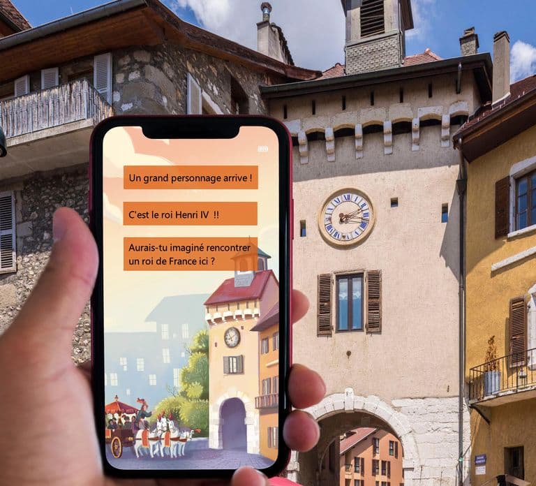 Annecy: Gra miejska typu escape game – Cień miecza