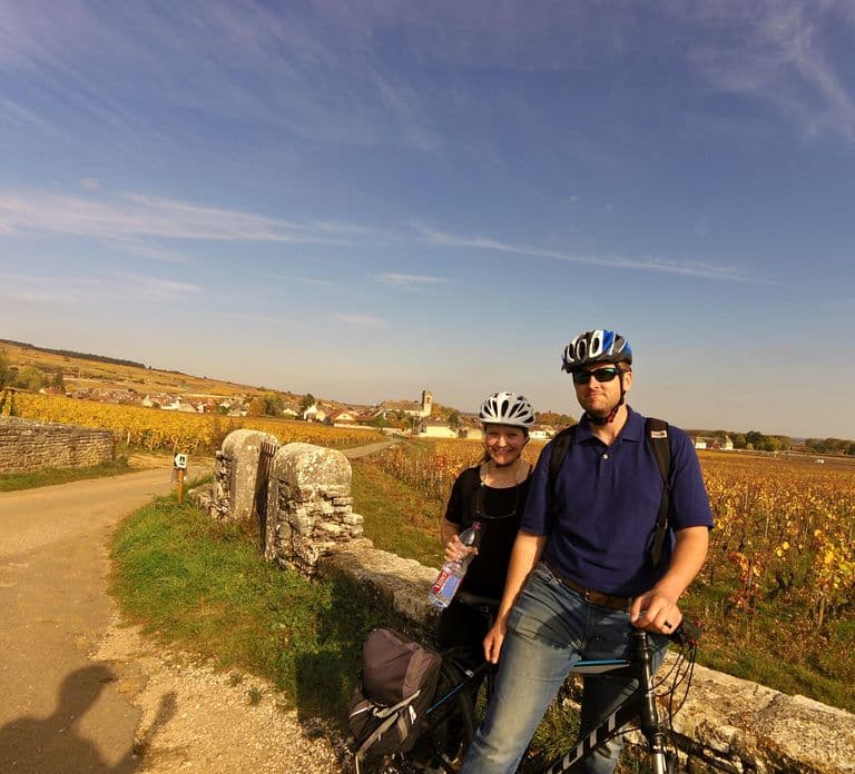 Beaune: Tour delle cantine in bicicletta con degustazione di vini