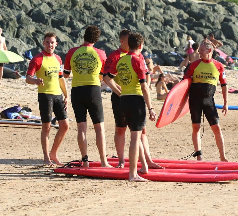Biarritz: Surflessen op het strand Côte des Basques