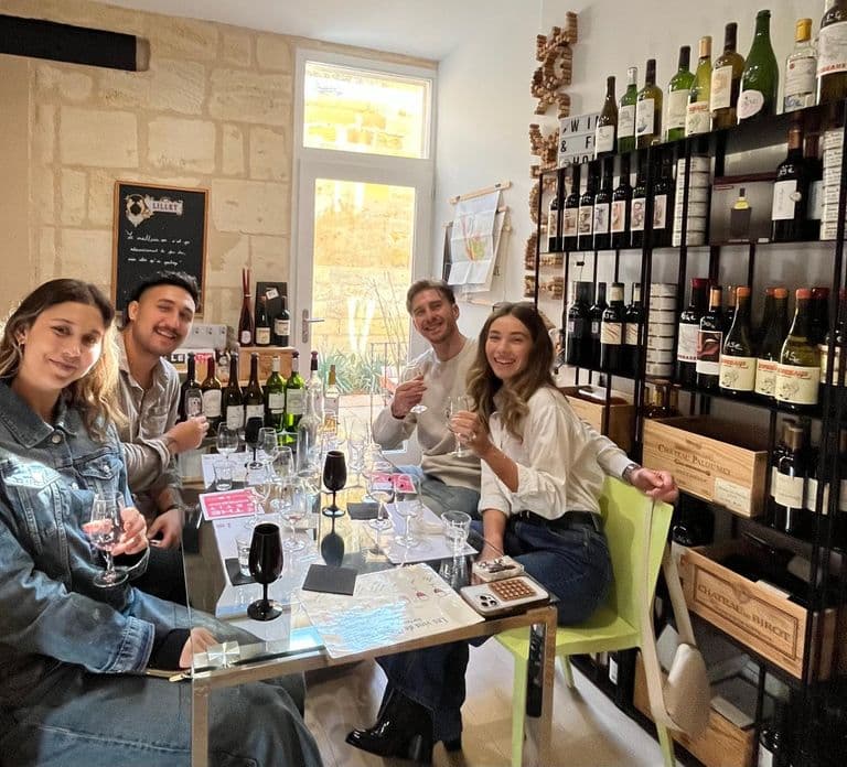 Bordeaux wine: tasting class 4 red wines pairing charcuterie