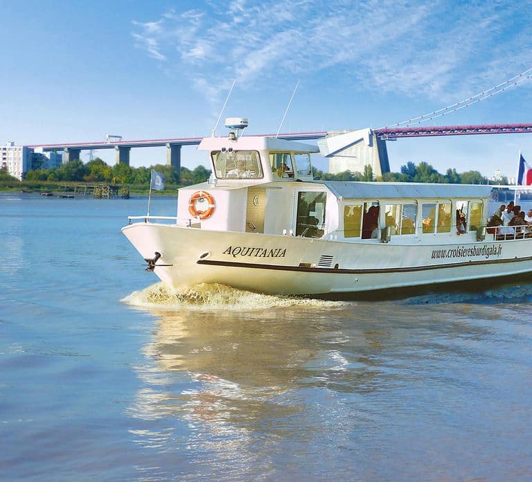 Bordeaux : Croisière découverte guidée vin et canelé