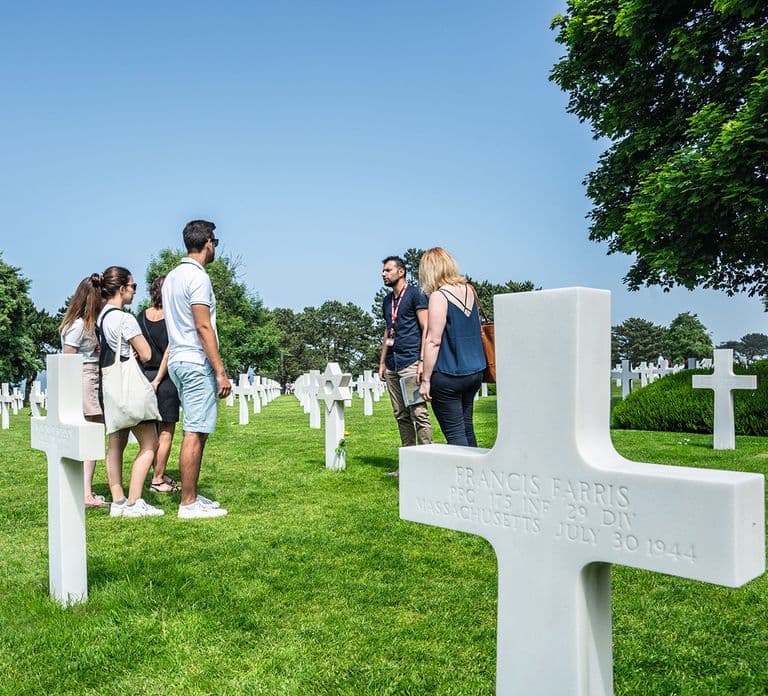 Caen : Visite guidée des sites du Débarquement et billet pour le Mémorial de Caen