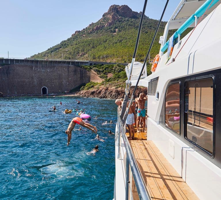 Cannes: Half-Day Catamaran Cruise