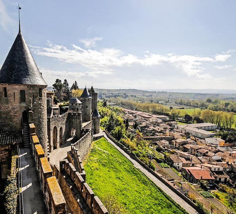Carcassonne: Toegangsticket voor het kasteel en de stadsmuren