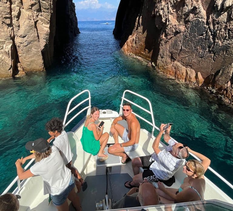 Cargèse: Scandola, Girolata, and Piana Afternoon Boat Tour