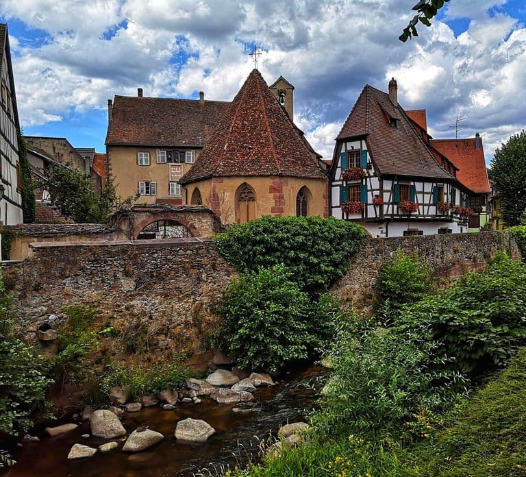 From Colmar: Alsace wine route tour Half Day