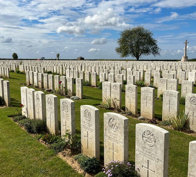 Vanuit Parijs: WWI Somme-slagvelden met erkende gids