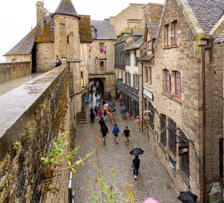 Z Paryża: Jednodniowa wycieczka do Mont Saint Michel z przewodnikiem